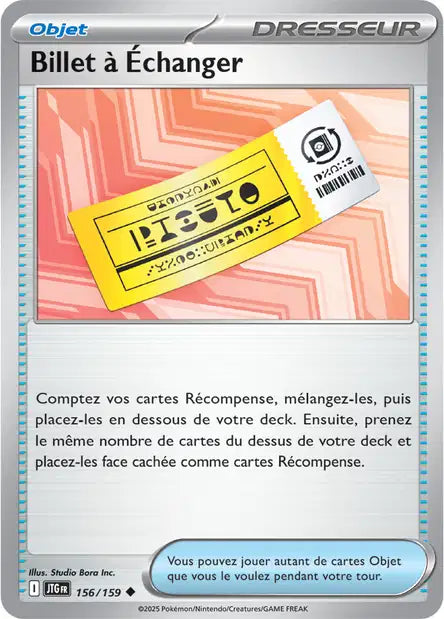 156/159 - Billet a echanger - EV9 Aventures Ensemble