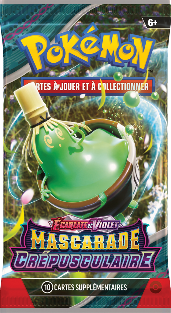 Booster en loose - EV06 Ecarlate et Violet - Mascarade Crépusculaire 🇫🇷 (illustration aléatoire)