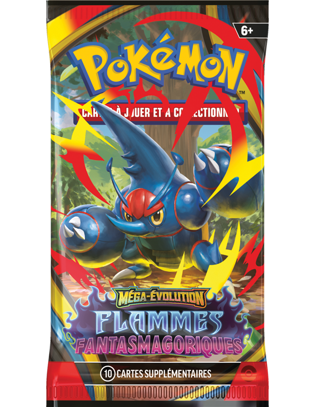 Booster en loose - Mega Evolution - Flammes Fantasmagoriques ME02 🇫🇷 (illustration aléatoire)