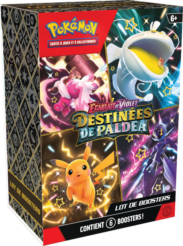 Bundle 6 boosters - EV4.5 Ecarlate et Violet - Destinées de Paldea 🇫🇷