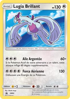 SM82 - Lugia Brillant - Promo Soleil et Lune