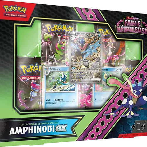 Coffret Amphinobi EX spécial collection - Pokemon - Fable Nébuleuse EV6.5 🇫🇷 🇫🇷