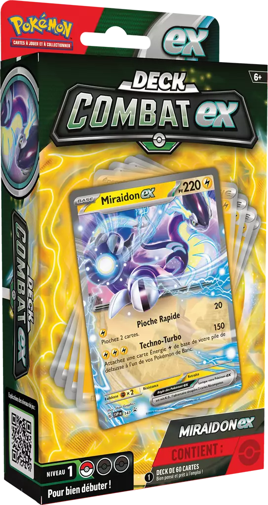 Deck - Pokemon - Deck de combat Miraidon 🇫🇷