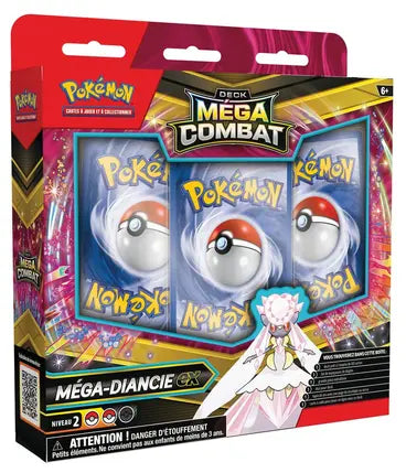 Deck - Pokemon - Deck de combat MEGA-DIANCIE EX 🇫🇷
