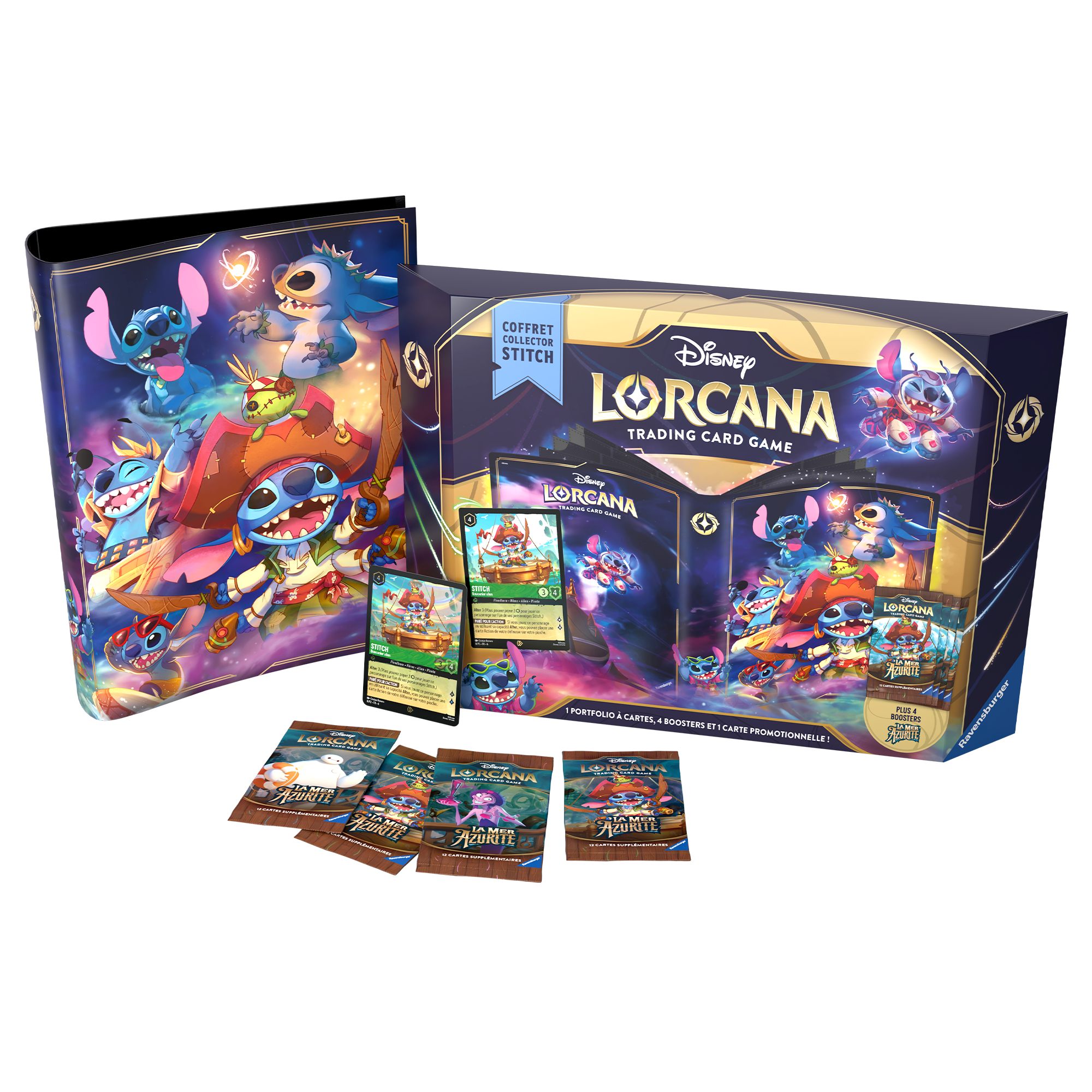 Coffret Cadeau Stitch Collector - Disney Lorcana - Chapitre 6 - La Mer Azurite 🇫🇷