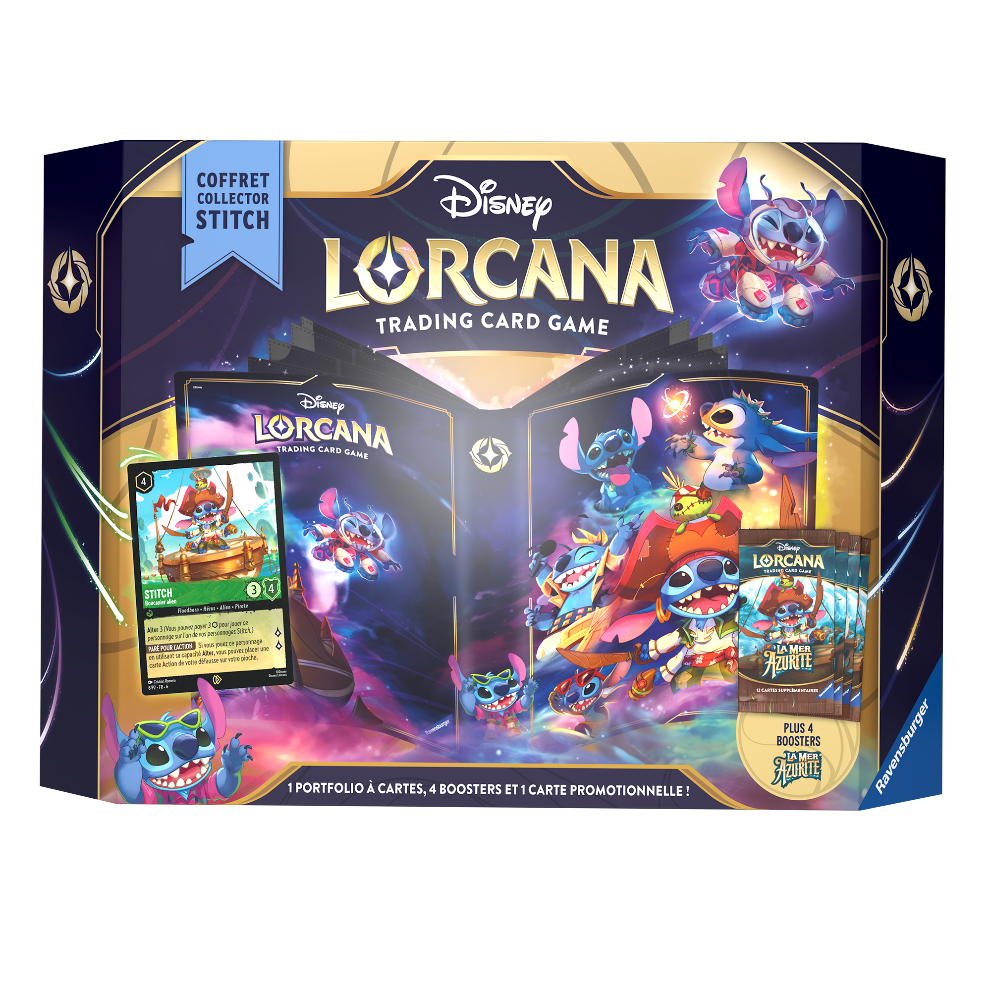 Coffret Cadeau Stitch Collector - Disney Lorcana - Chapitre 6 - La Mer Azurite 🇫🇷