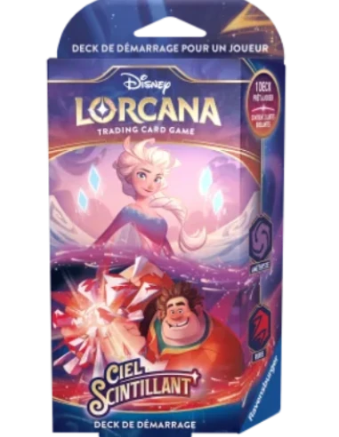 Deck de démarrage Elsa & Ralph - Disney Lorcana - Chapitre 5 - Ciel Scintillant 🇫🇷