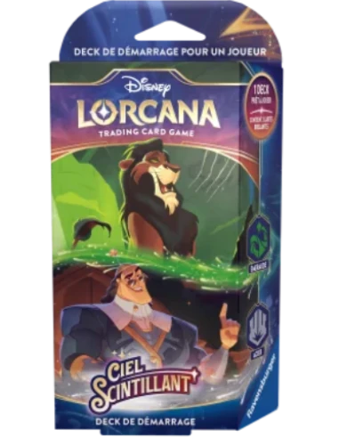 Deck de démarrage Scar & Kronk - Disney Lorcana - Chapitre 5 - Ciel Scintillant 🇫🇷