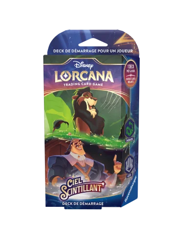 Deck de démarrage Scar & Kronk - Disney Lorcana - Chapitre 5 - Ciel Scintillant 🇫🇷