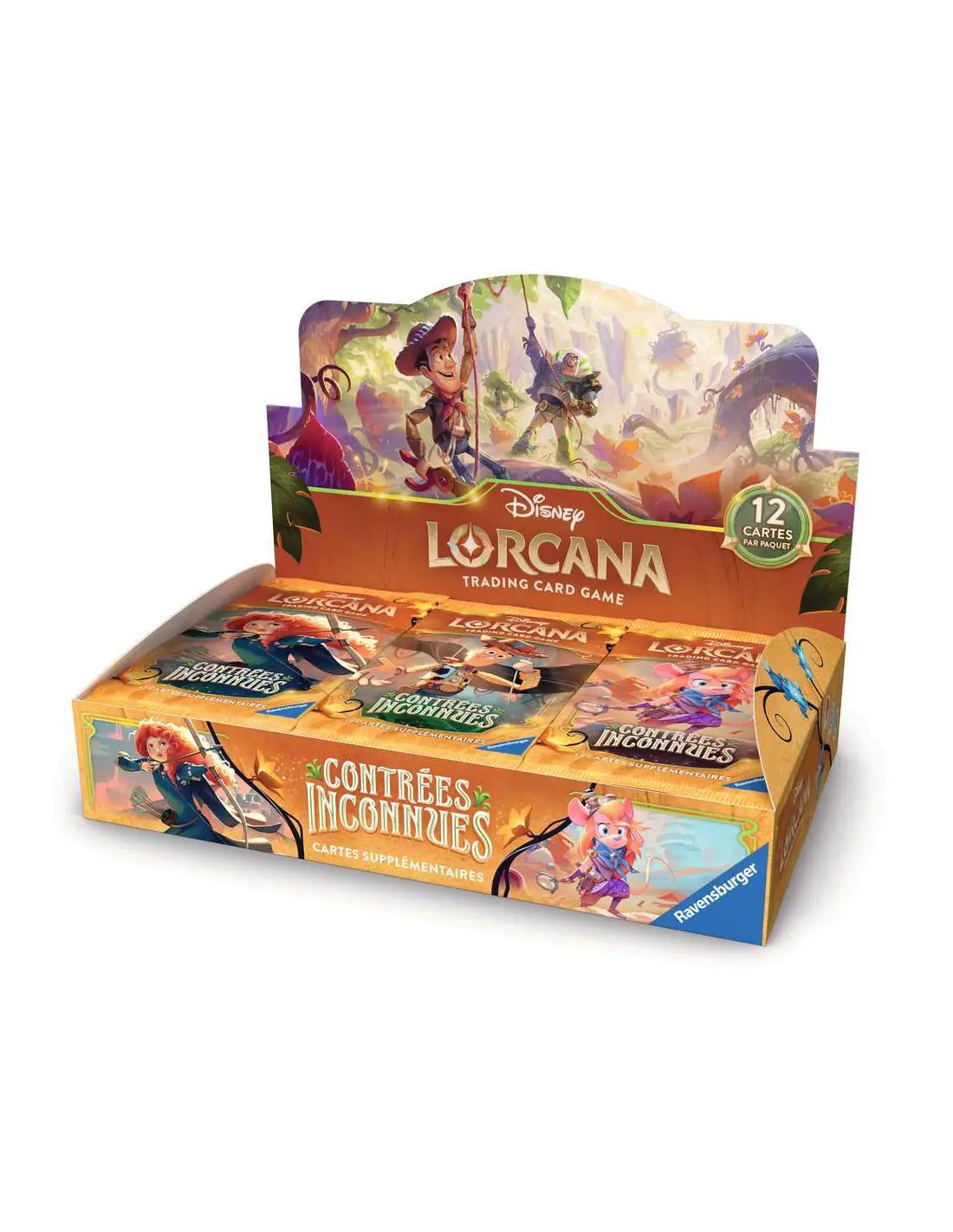 Display de 24 boosters - Disney Lorcana - Chapitre 12 - Contrées Inconnues 🇫🇷