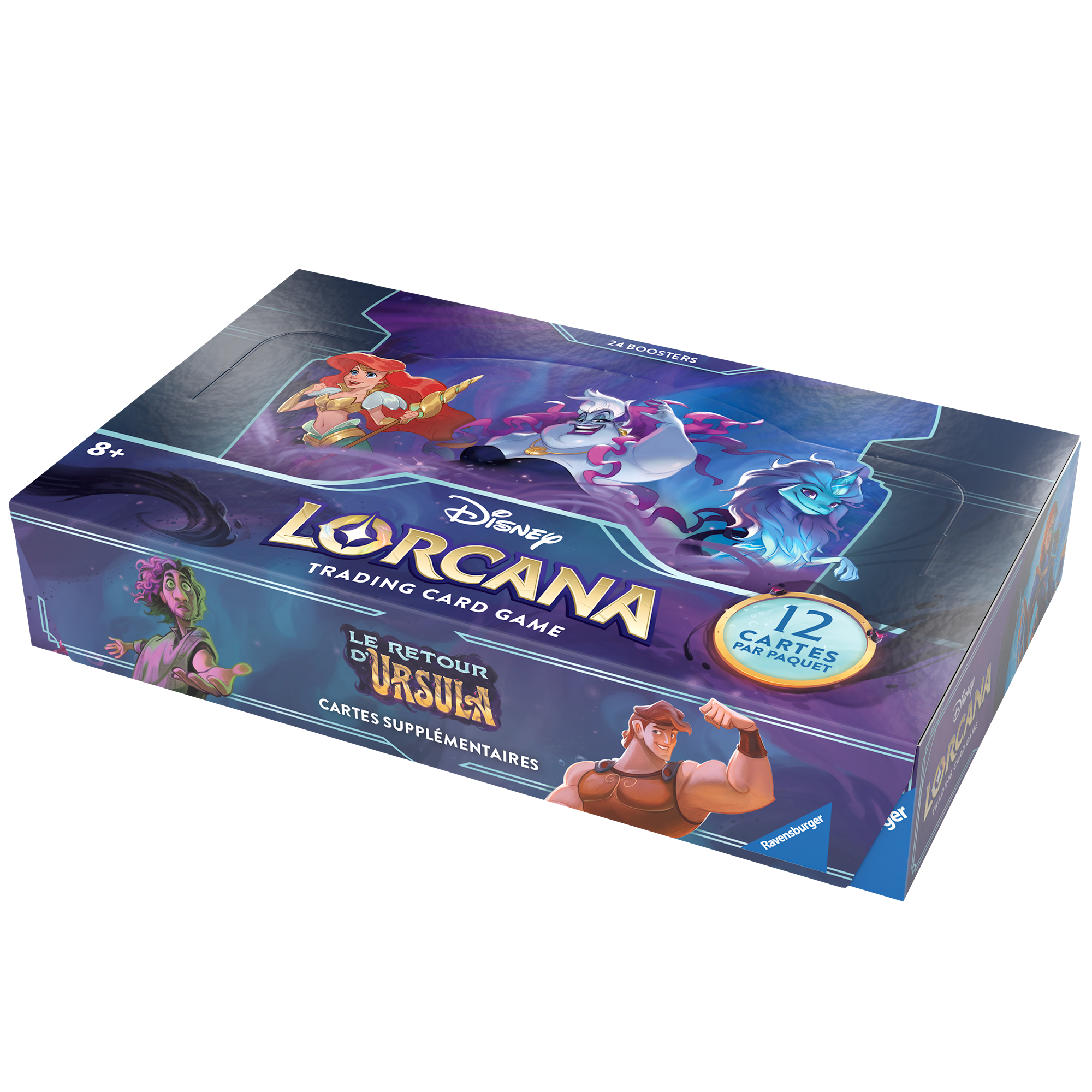 Display de 24 boosters - Disney Lorcana - Chapitre 4 - Le Retour D'Ursula 🇫🇷