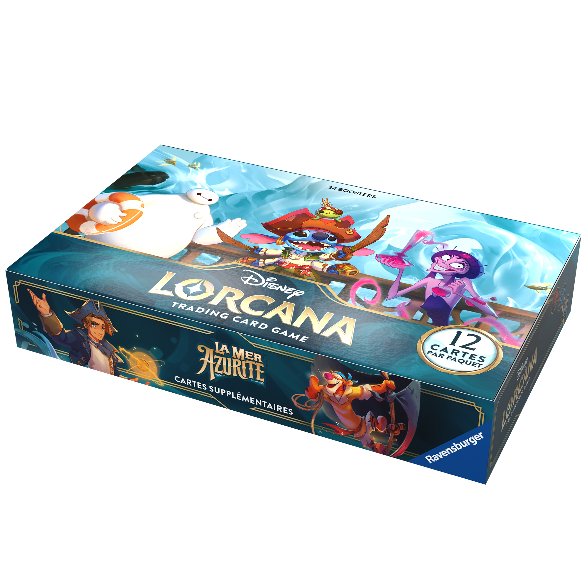 Display de 24 boosters - Disney Lorcana - Chapitre 6 - La Mer Azurite 🇫🇷