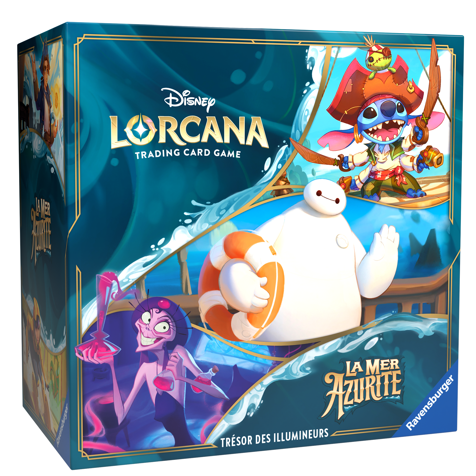 Coffret Collector - Trésors des Illumineurs - Disney Lorcana - Chapitre 6 - La Mer Azurite 🇫🇷