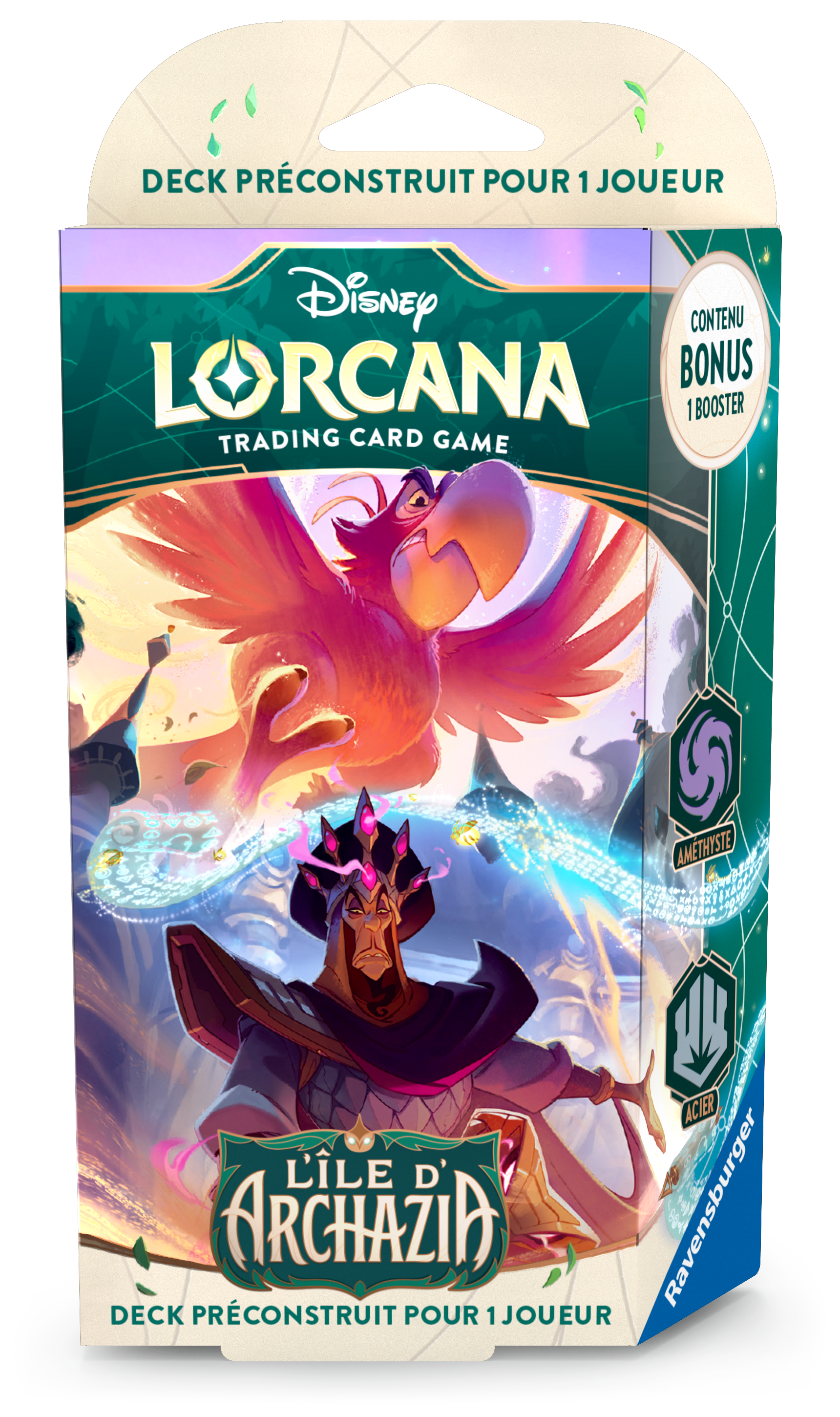 Deck de démarrage Iago & Jafar - Disney Lorcana - Chapitre 7 - L'Île d'Archazia 🇫🇷