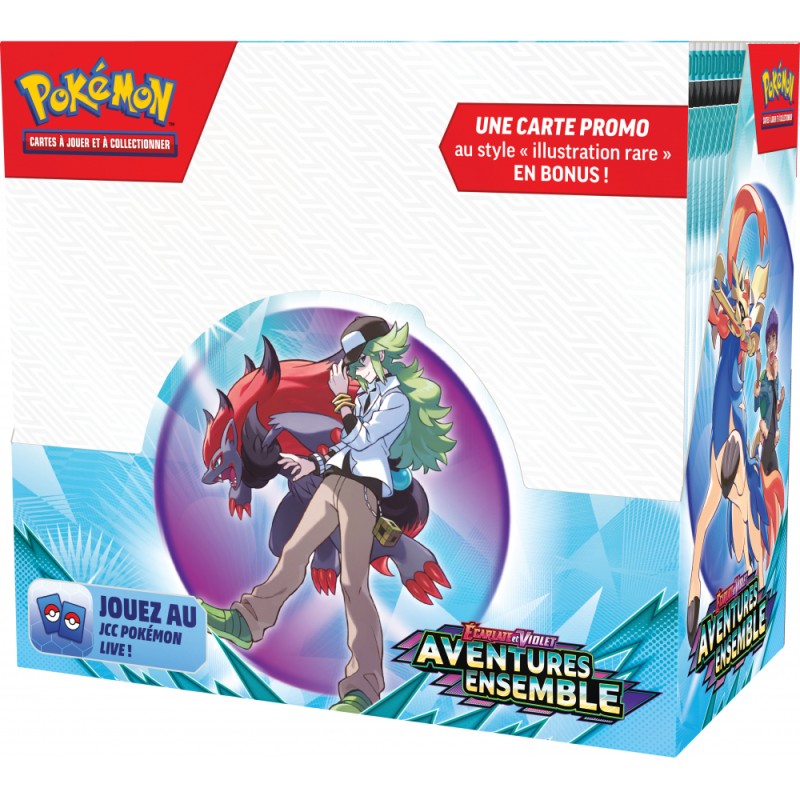 Display de 36 boosters - Aventures Ensemble EV9 avec Promo Stamp 🇫🇷