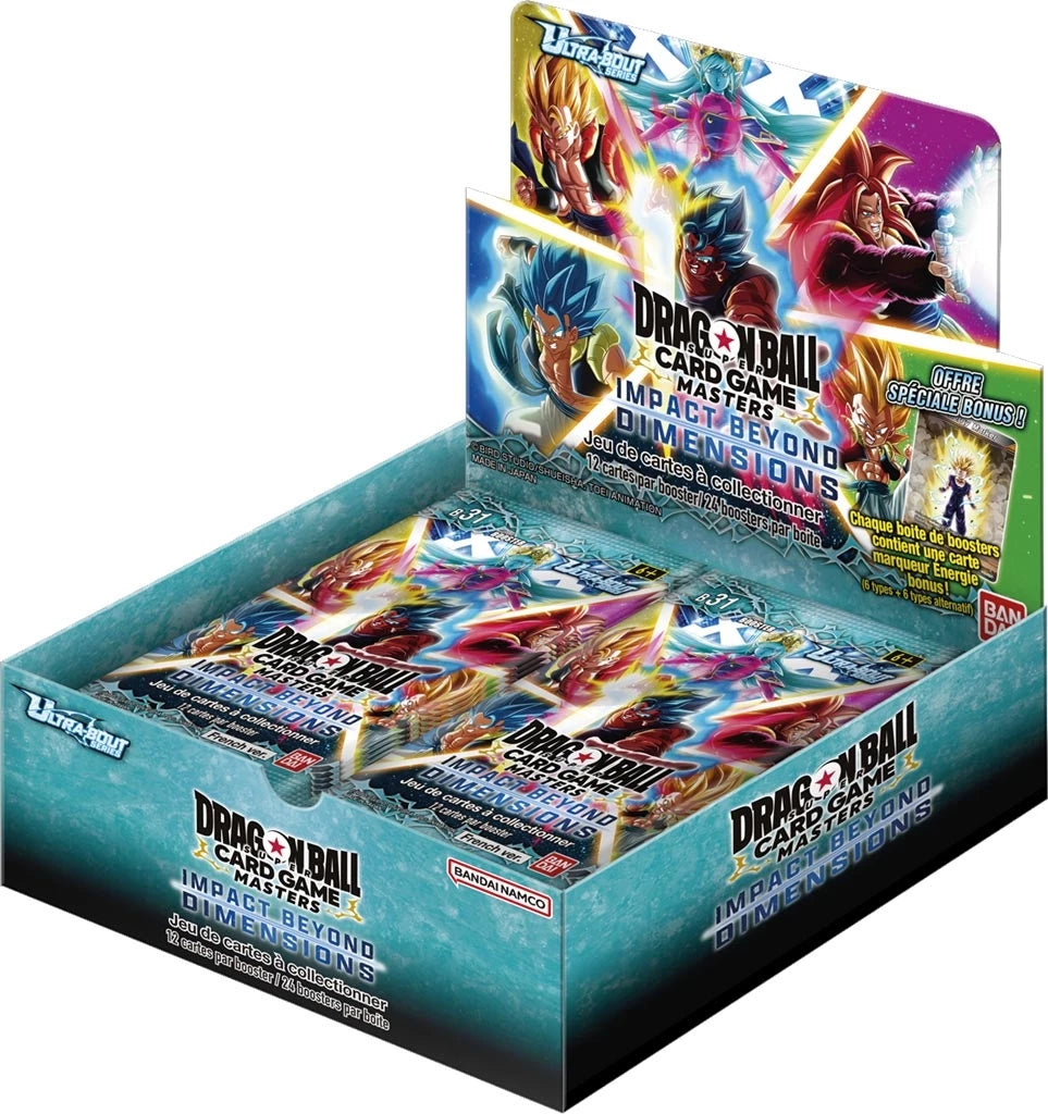 Display de 24 boosters - Dragon Ball B31 - Impact Beyond Dimensions FR