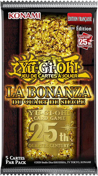 YU-GI-OH ! DISPLAY BONANZA QUART DE SIÈCLE
