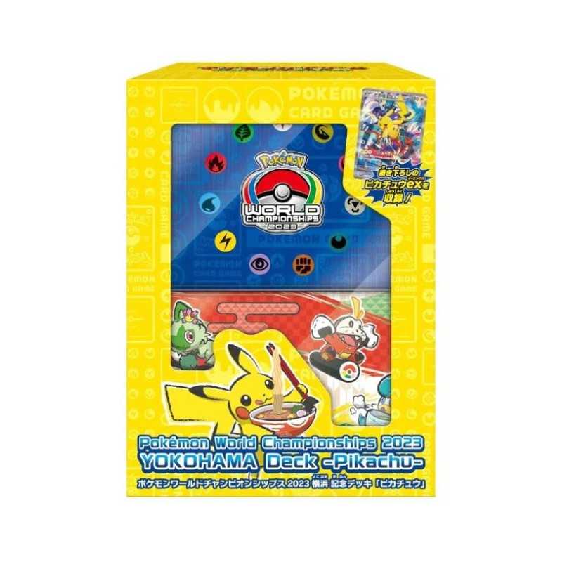Pokémon Card Game World Championship 2023 - Yokohama Pikachu ex Promo Deck Scealed Japonais