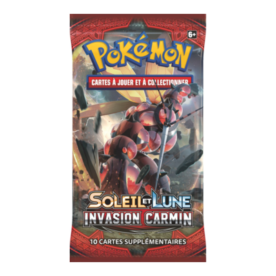 Booster en loose - SL4 Soleil et Lune - Invasion Carmin - Mouscoto 🇫🇷