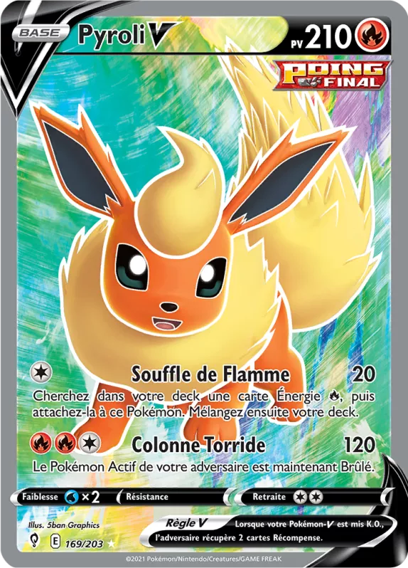 169/203 - Pyroli V - EB7 Evolution Celeste