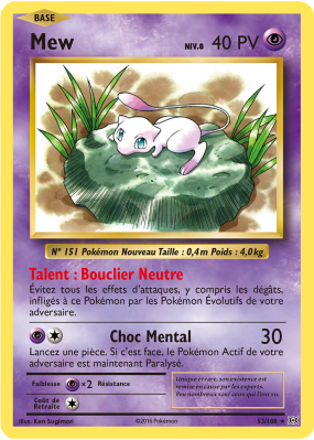 53/108 - mew - XY Evolution