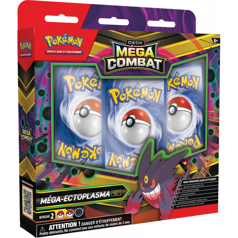 Deck - Pokemon - Deck de combat MEGA ECTOPLASMA EX 🇫🇷