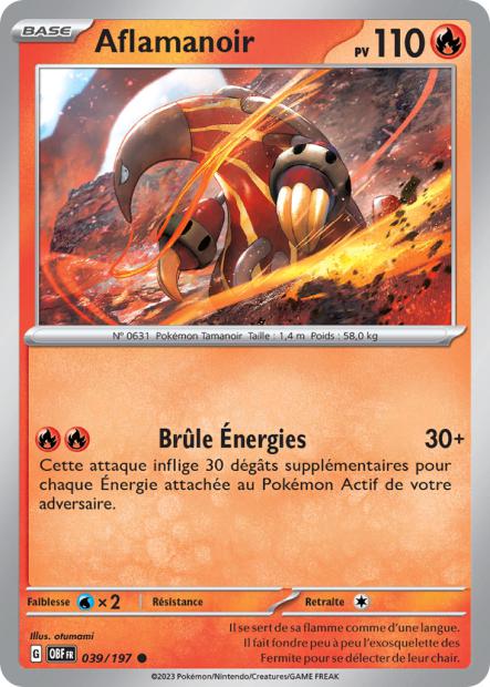 039/197 - Aflamanoir - EV03 Flammes Obsidiennes