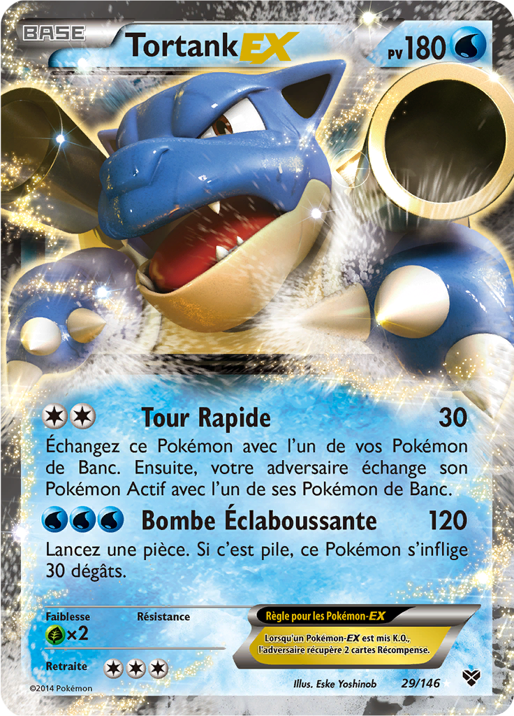 29/146 - Tortank Ex - XY de base