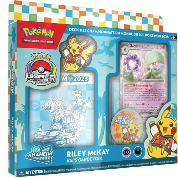 Deck Riley McKAY - Pokemon - Deck des championnats de monde 2025