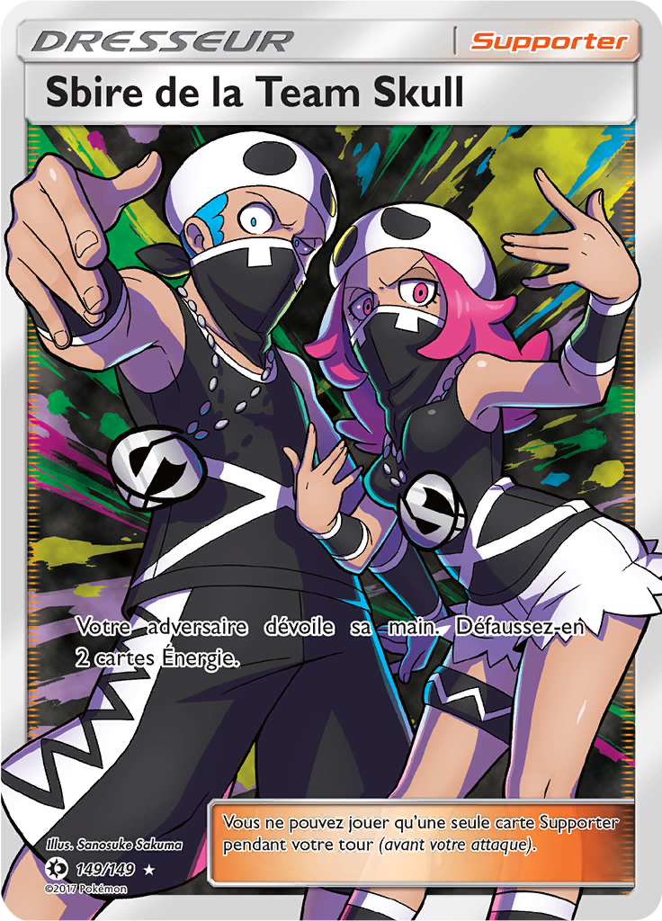 149/149 - Sbire de la Team Skull - Soleil et Lune
