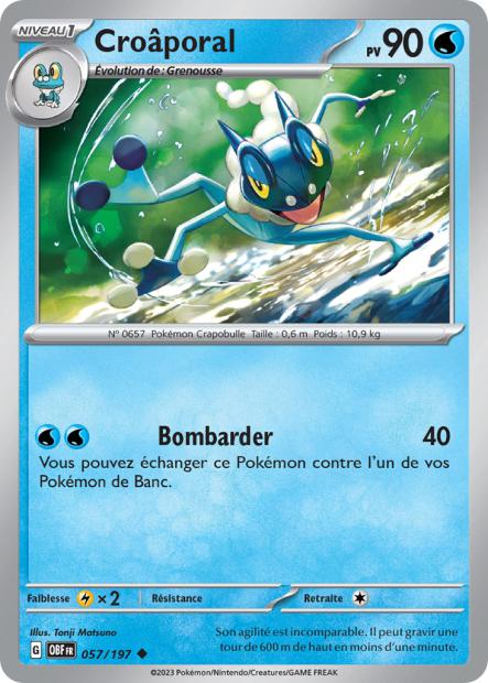 057/197 - Croâporal - EV03 Flammes Obsidiennes