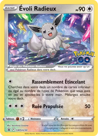 SWSH230 - Evoli Radieux - PROMO