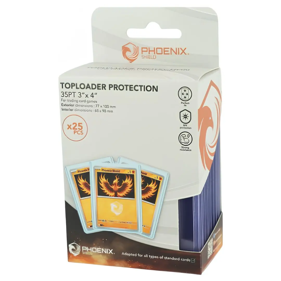 Phoenix Shield - Toploader Protection en Carton - x25