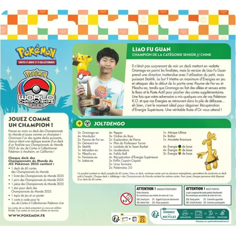 Deck Liao Fu Guan - Pokemon - Deck des championnats de monde 2025