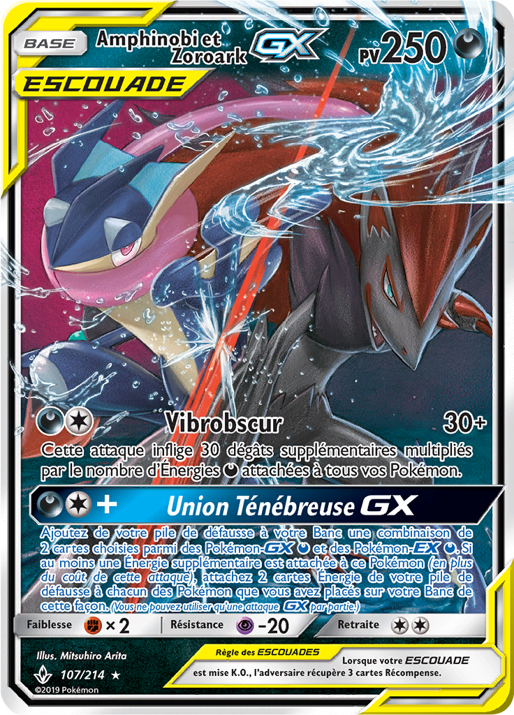 107/214 - Amphinobie zoroark - Alliance infailible