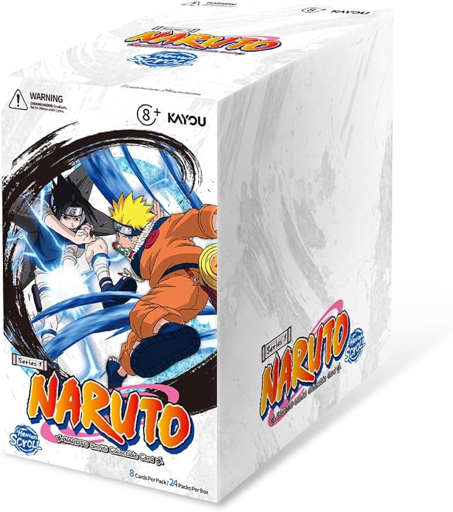 Display de 12 boosters - Naruto Kayou - Smriti Collectible Cards Platinum 🇨🇳