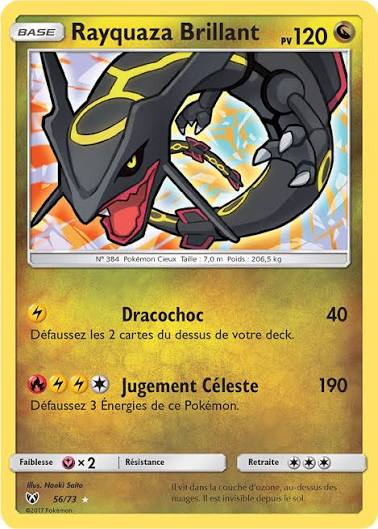 56/73 - Rayquaza Brillant - Légendes Brillantes