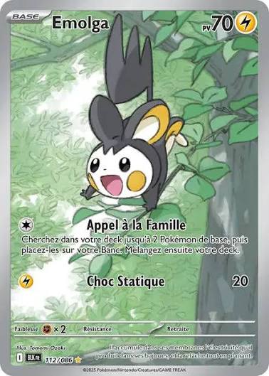 112/086 - Emolga - EV10.5 Foudre Noire