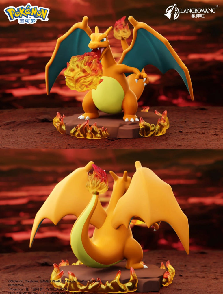 Figurine Pokémon - Battle Moment Langbowang- Dracaufeu