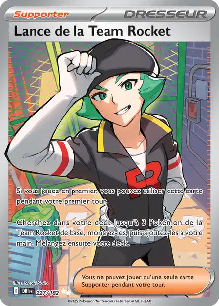 227/182 - Lance de la Team Rocket - EV10 Rivalités Destinées