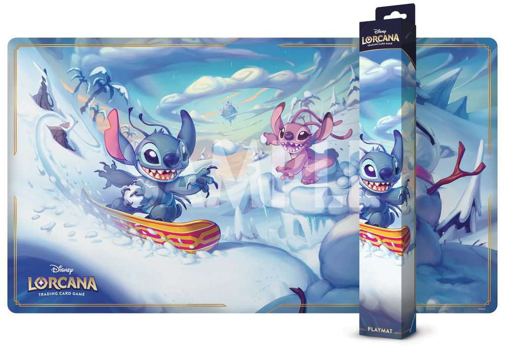 Tapis de Jeu - Stitch & Angel - Disney Lorcana - Chapitre 14 - Hyperia City