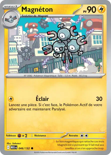 046/132 - Magneton - ME01 Méga-Évolution