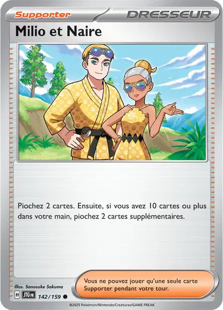 142/159 - Milio et Naire - EV9 Aventures Ensemble