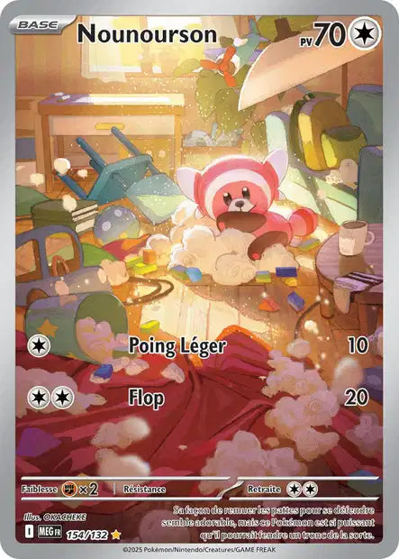 154/132 - Nounourson - ME01 Méga-Évolution