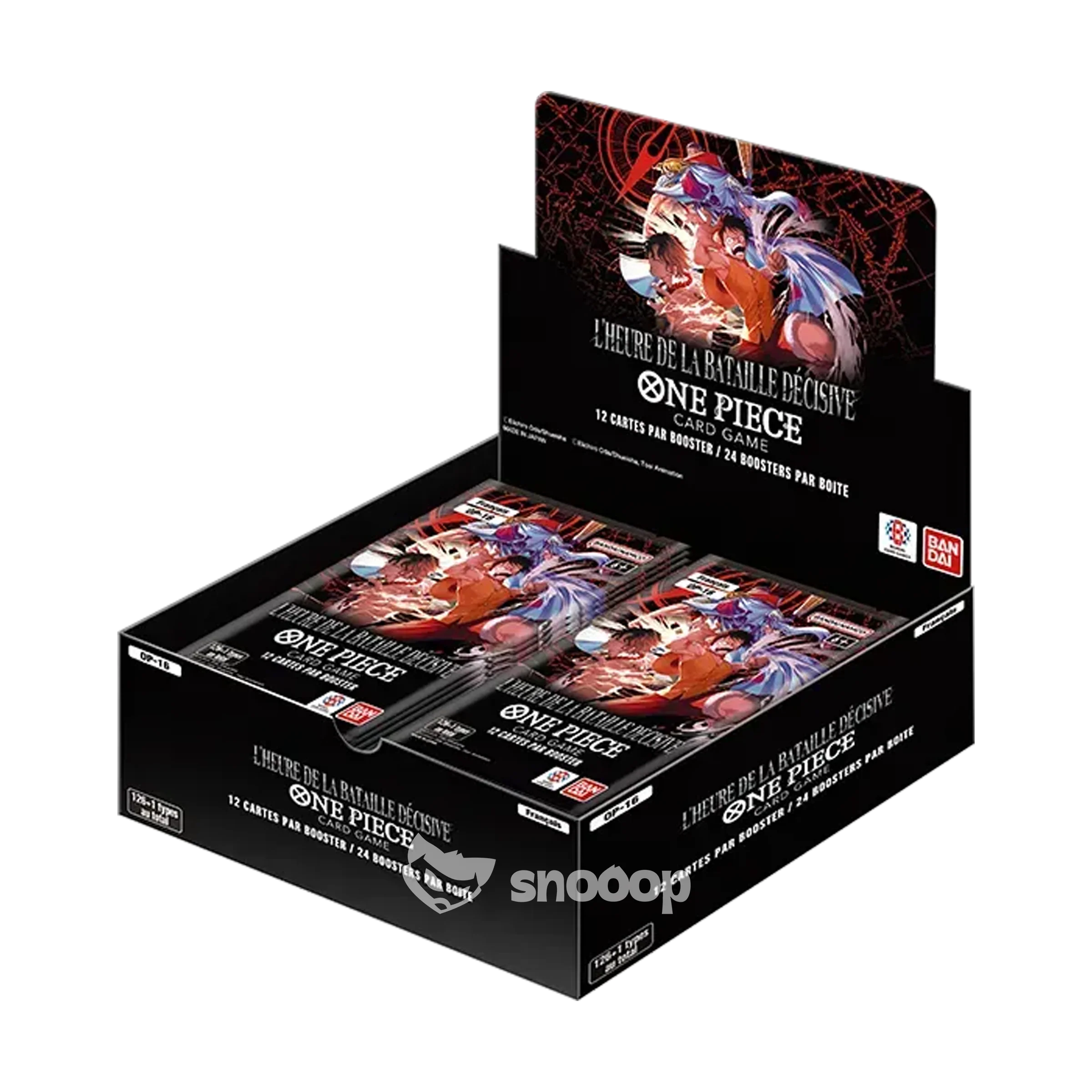 Display de 24 boosters - ONE PIECE OP16 - L'Heure de la Bataille Décisive 🇫🇷