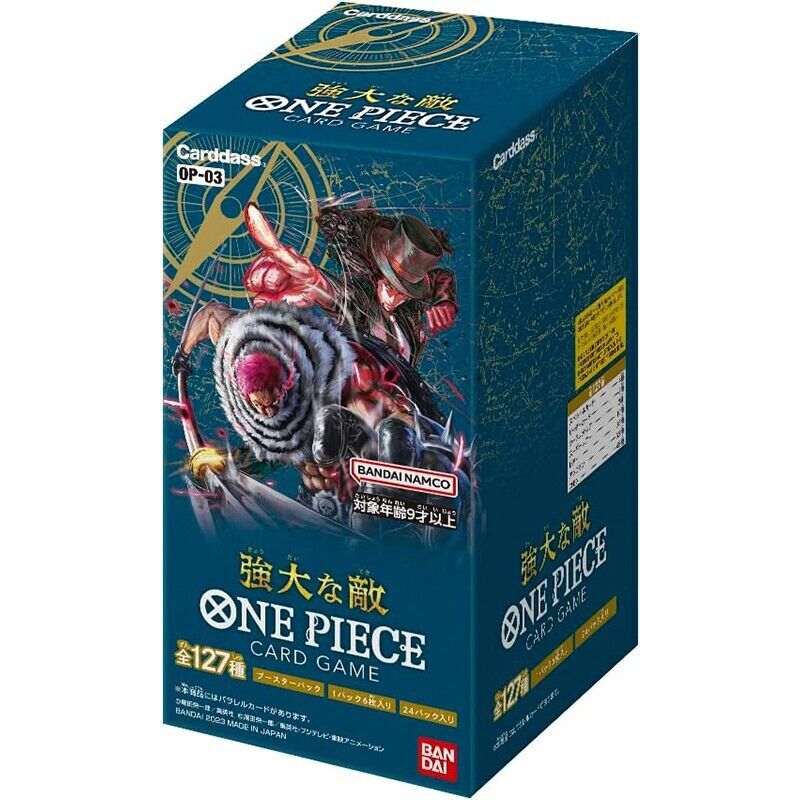 Display de 24 boosters - ONE PIECE OP03 - Mighty Enemies JPN