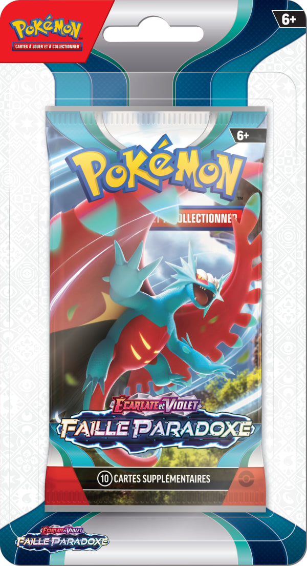 Booster sous blister - EV04 Ecarlate et Violet - Faille Paradoxe 🇫🇷 (illustration aléatoire)