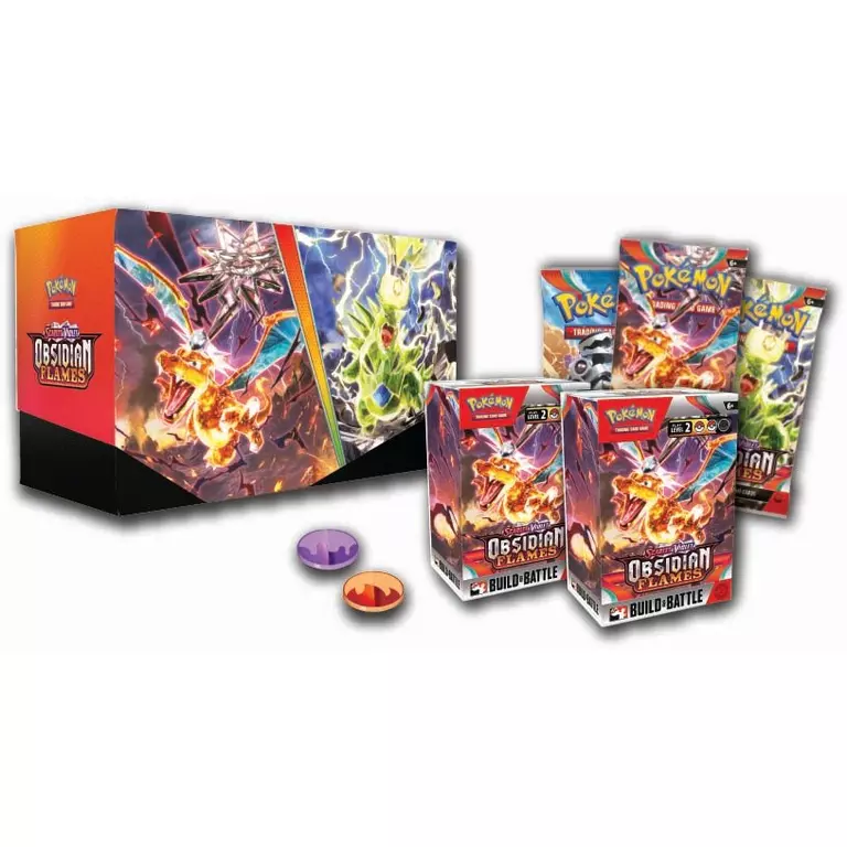 Coffret Build & Battle - EV03 Ecarlate et Violet - Flammes Obsidiennes 🇫🇷