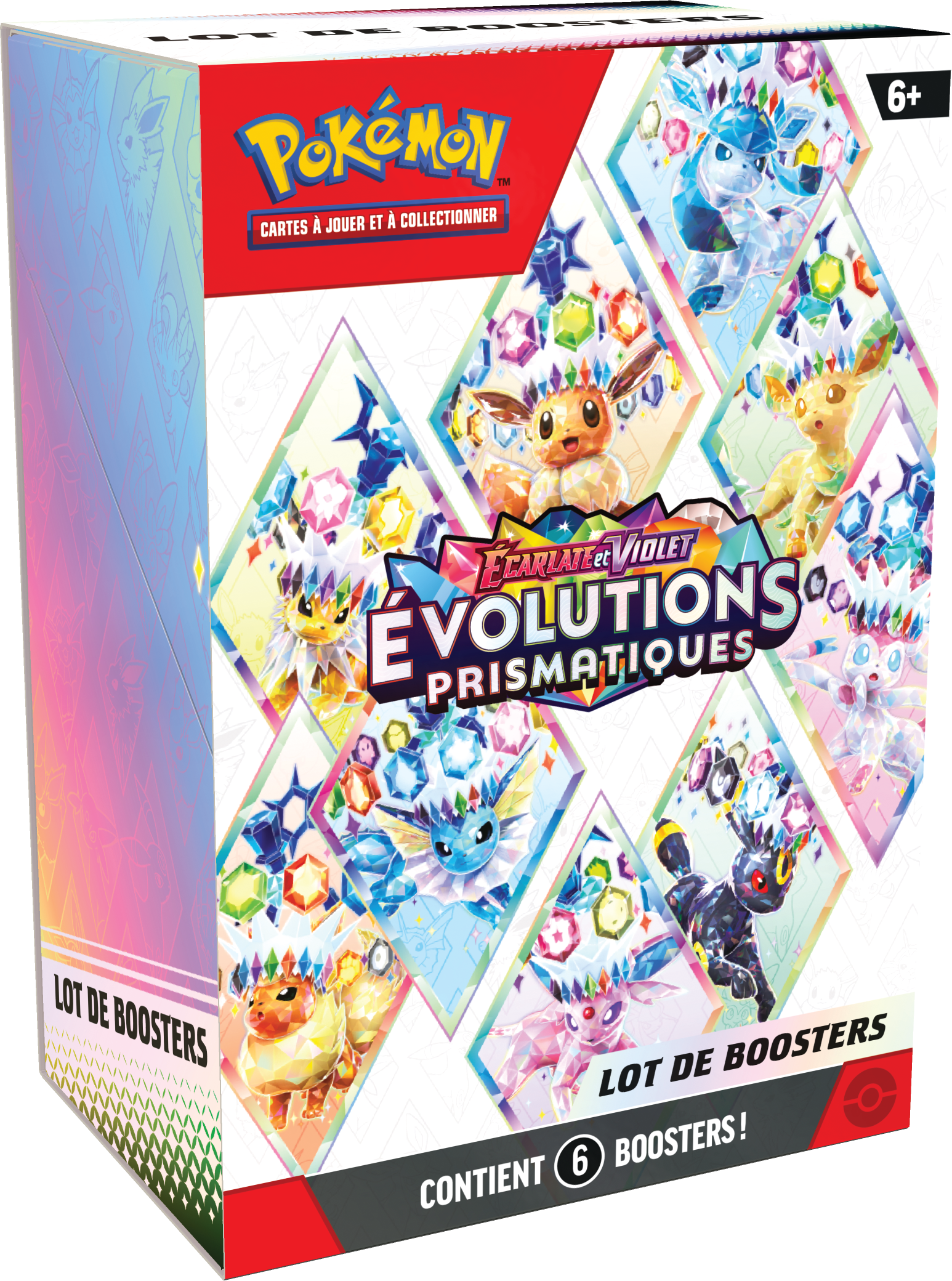 Bundle de 6 boosters - Écarlate et Violet - Évolutions Prismatiques EV08.5 🇫🇷