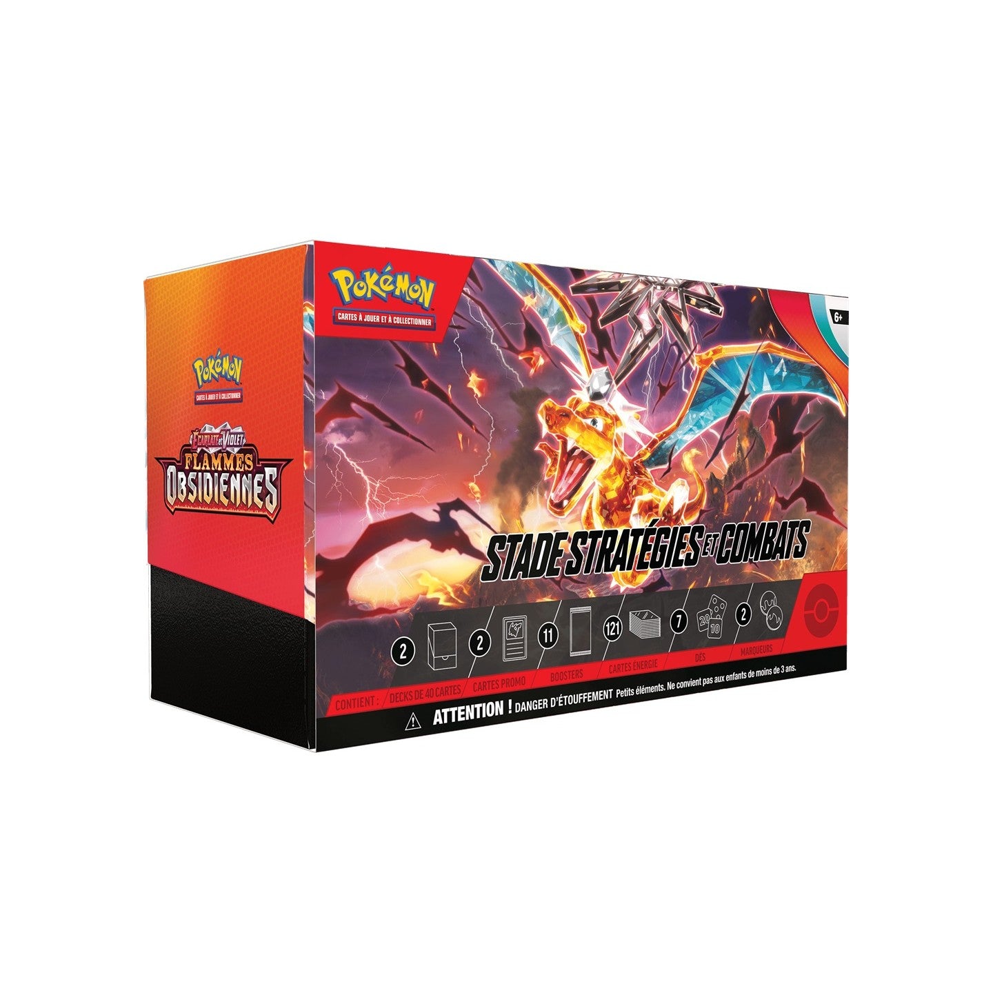 Coffret Build & Battle - EV03 Ecarlate et Violet - Flammes Obsidiennes 🇫🇷